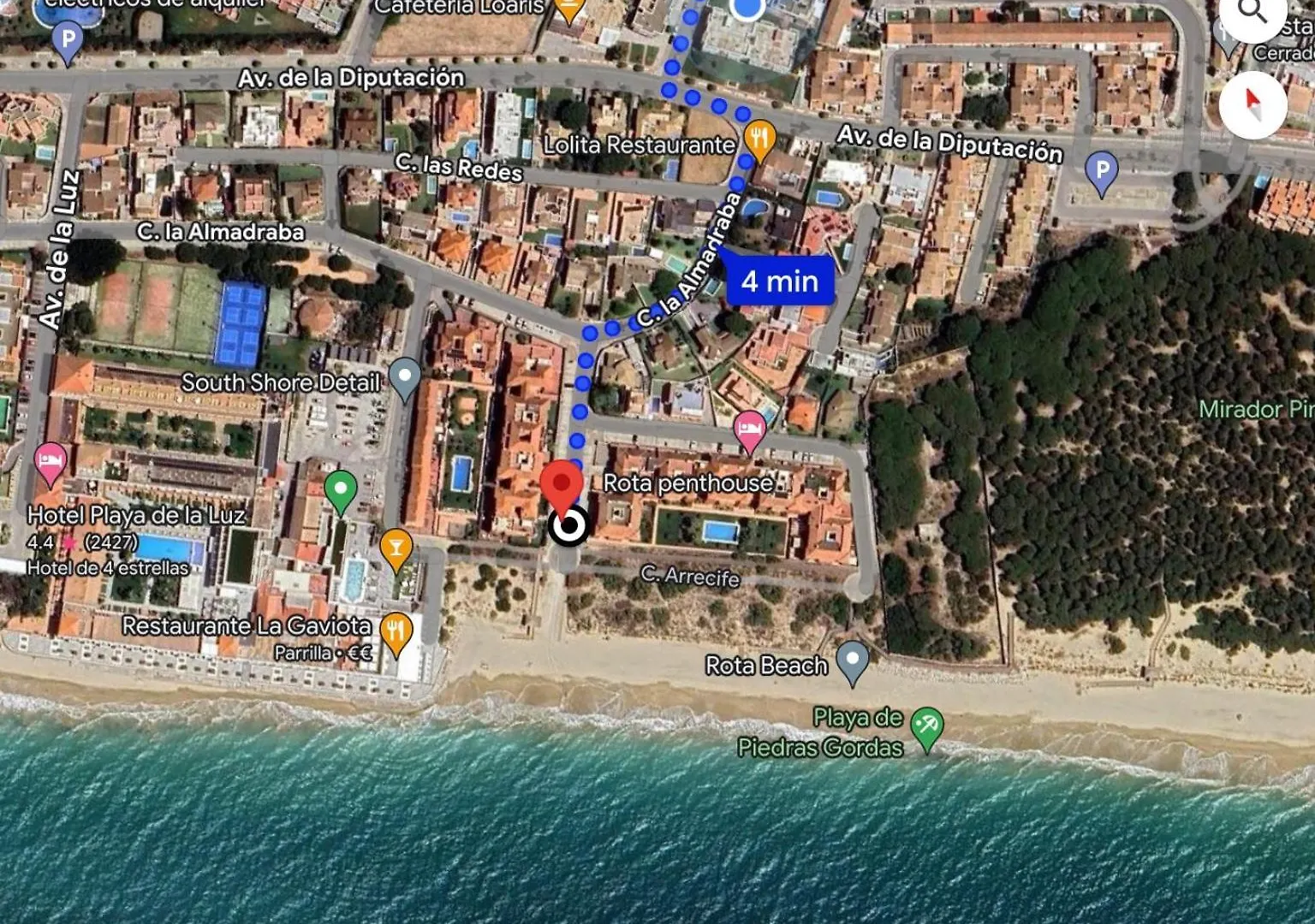 بيت للعطل فيلا Casa Naranjos Playa Luz روتا